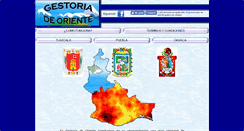 Desktop Screenshot of gestoriadeoriente.com